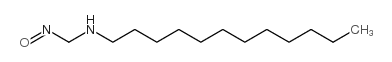 N-亚硝基-N-甲基-N-十二烷基胺结构式