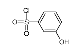 3-hydroxybenzenesulfonyl chloride结构式