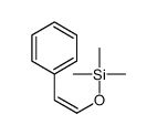 trimethyl(2-phenylethenoxy)silane Structure