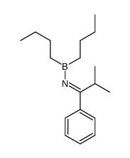 N-dibutylboranyl-2-methyl-1-phenylpropan-1-imine结构式