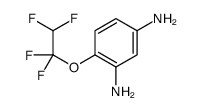 4-(1,1,2,2-四氟乙氧基)-3-二氨基苯结构式