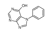 7-phenyl-3H-purin-6-one结构式