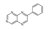 7-phenylpteridine结构式