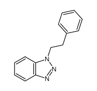 1-苯乙基-1H-苯并[D][1,2,3]三唑结构式