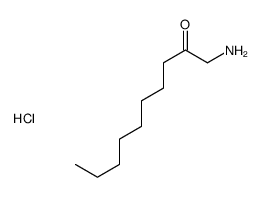 1-aminodecan-2-one,hydrochloride结构式
