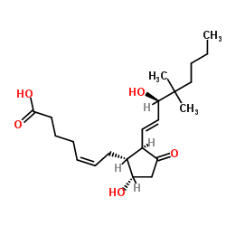 16,16-dimethyl Prostaglandin D2 Structure