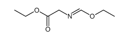 N-ethoxymethylene-glycine ethyl ester Structure