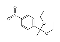 1-(1,1-diethoxyethyl)-4-nitrobenzene Structure