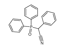 (α-cyanobenzyl)diphenylphosphine oxide结构式