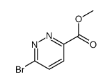 6-溴哒嗪-3-羧酸甲酯结构式