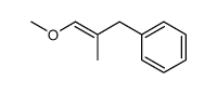 (E)-2-Benzyl-1-methoxypropen Structure