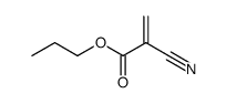 n-propyl 2-cyanoacrylate结构式