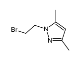 1-(2-溴乙基)-3,5-二甲基-1H-吡唑结构式