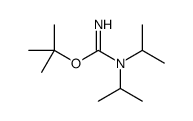 tert-butyl N,N-di(propan-2-yl)carbamimidate结构式