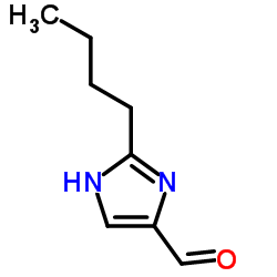 2-butylimidazole-4-aldehyde Structure