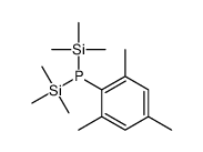 (2,4,6-trimethylphenyl)-bis(trimethylsilyl)phosphane结构式