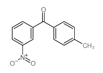 (4-methylphenyl)-(3-nitrophenyl)methanone结构式