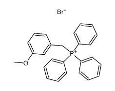 (3-methoxybenzyl)triphenylphosphonium bromide Structure
