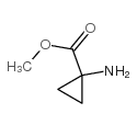 1-氨基环丙基甲酸甲酯结构式
