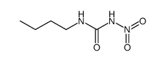 N-butyl-N'-nitrourea结构式