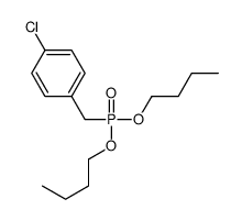 1-chloro-4-(dibutoxyphosphorylmethyl)benzene结构式