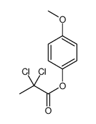 (4-methoxyphenyl) 2,2-dichloropropanoate Structure