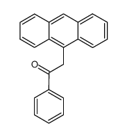 α-(9-anthracenyl)acetophenone结构式