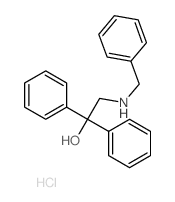 2-(benzylamino)-1,1-diphenyl-ethanol结构式