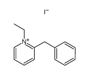 1-Ethyl-2-benzylpyridinium iodide结构式