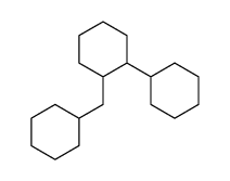 2-(Cyclohexylmethyl)-1,1'-bicyclohexane结构式