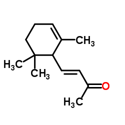 Beta-紫罗酮结构式