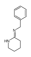 2-benzyliminopiperidine Structure