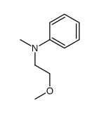 N-(2-methoxyethyl)-N-methylaniline结构式