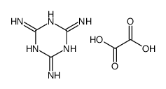 1,3,5-triazine-2,4,6-triamine oxalate Structure
