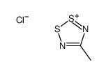 4-methyl-1,2,3,5-dithiadiazol-1-ium,chloride Structure