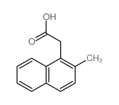 1-Naphthaleneaceticacid, 2-methyl-结构式