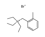 N,N-diethyl-N-(2-methylbenzyl)ethanaminium bromide结构式