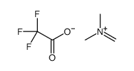 dimethyl(methylidene)azanium,2,2,2-trifluoroacetate结构式