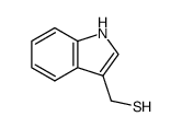 indol-3ylmethanethiol结构式