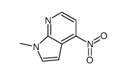 1-methyl-4-nitro-1H-pyrrolo[2,3-b]pyridine Structure
