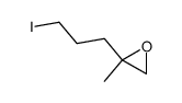 2-(3-iodopropyl)-2-methyloxirane Structure