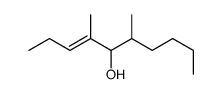 4,6-dimethyldec-3-en-5-ol Structure