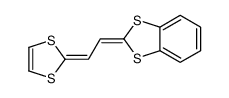 2-[2-(1,3-dithiol-2-ylidene)ethylidene]-1,3-benzodithiole结构式
