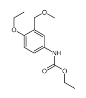 ethyl N-[4-ethoxy-3-(methoxymethyl)phenyl]carbamate结构式