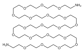 O,O'-双(2-氨基乙基)六甘醇结构式