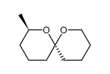 2-methyl-1,7-dioxaspiro<5.5>undecane结构式