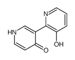 3-(3-hydroxypyridin-2-yl)-1H-pyridin-4-one Structure