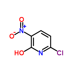 6-Chloro-3-nitro-2-pyridinol Structure