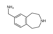 1-(2,3,4,5-Tetrahydro-1H-3-benzazepin-7-yl)methanamine Structure
