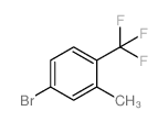 4-Bromo-2-methylbenzotrifluoride Structure